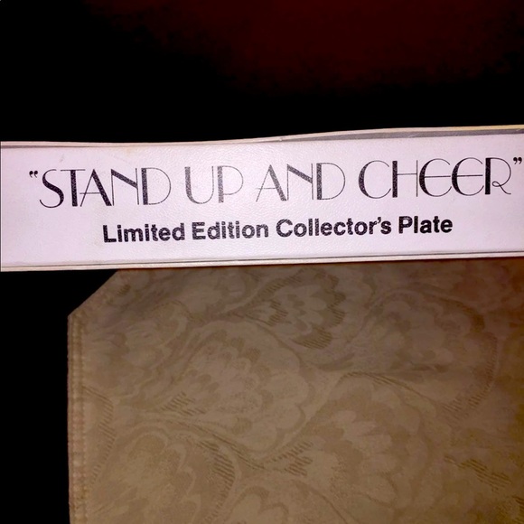 Shirley Temple Stand Up And Cheer Limited Edition Autographed Collector Plate - Picture 10 of 11